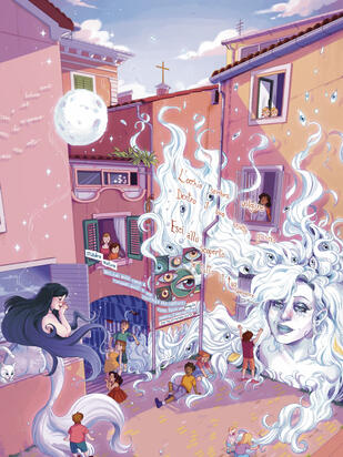 *THE SALERNITANER N 31*, digital illustration, 30 x 40 cm, 2025