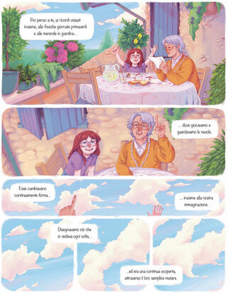 ***Dear Grandma***, digital drawing, 21 x 27 cm, 2024